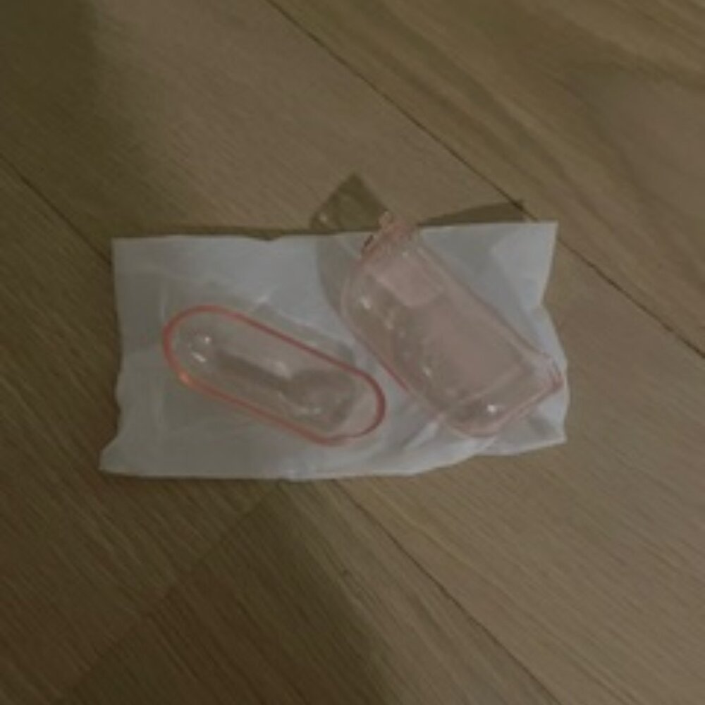 Elago Clear airpods PRO case (lovely pink)